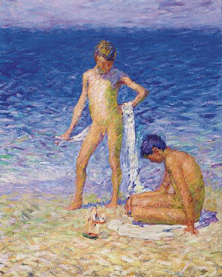 John Peter Russell Boys on the Beach Belle lle